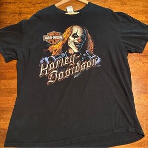 Harley Davidson clown shirt - size 2xl XXL - rare - 2013 - Lincoln Nebraska
